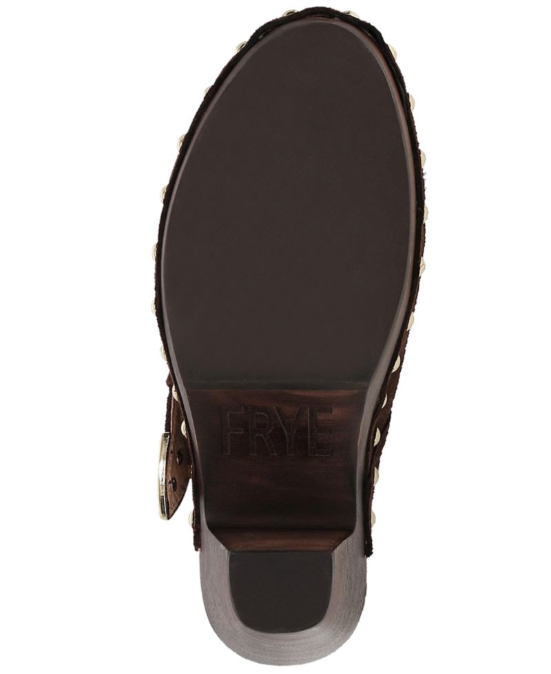 Women's Cindy Buckle Heeled Clogs