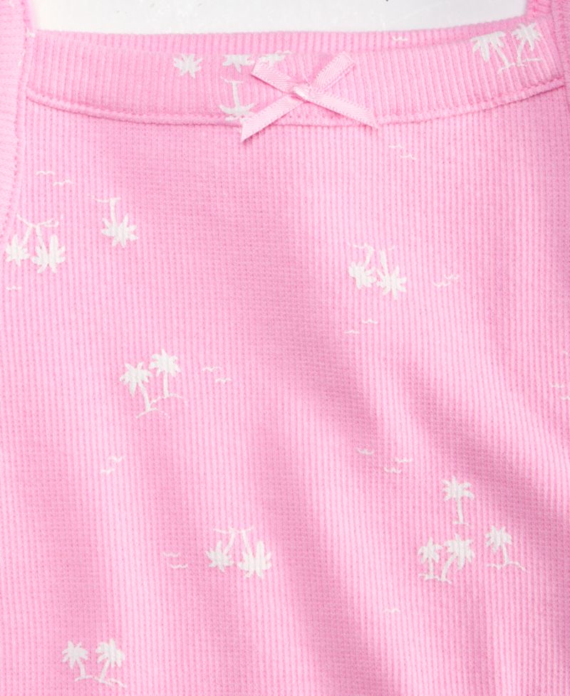 Baby Girls' Mix & Match Palm-Print Sleeveless Top