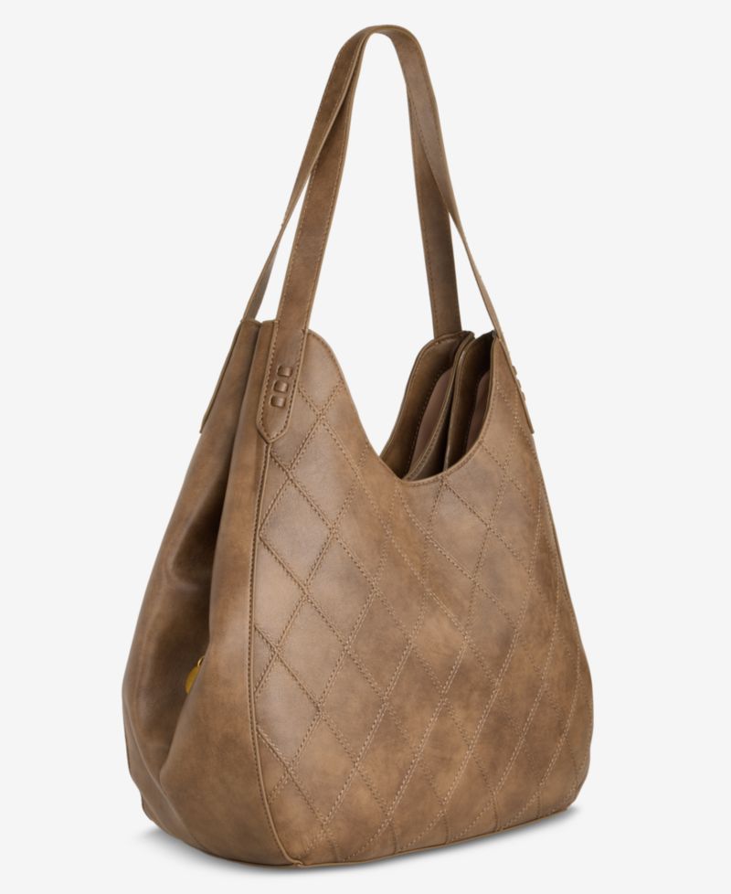 Diamond Quilted 4-Poster Bag