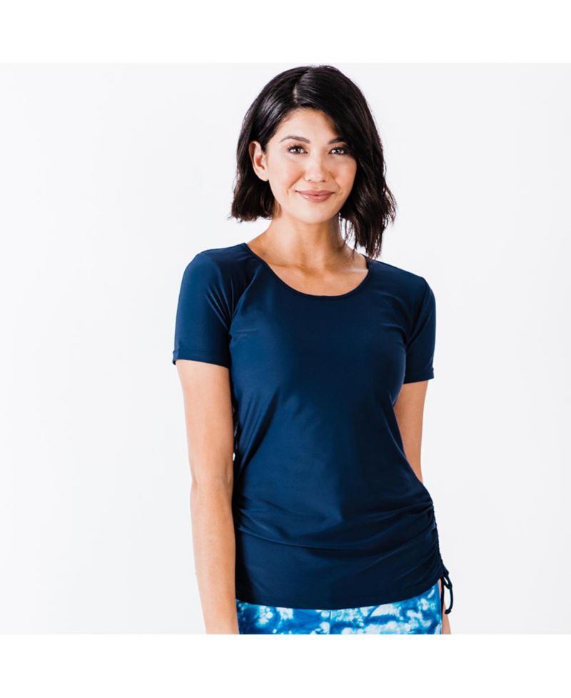 Adele Short Sleeved Swim Top & Swim Bottoms/Bras
