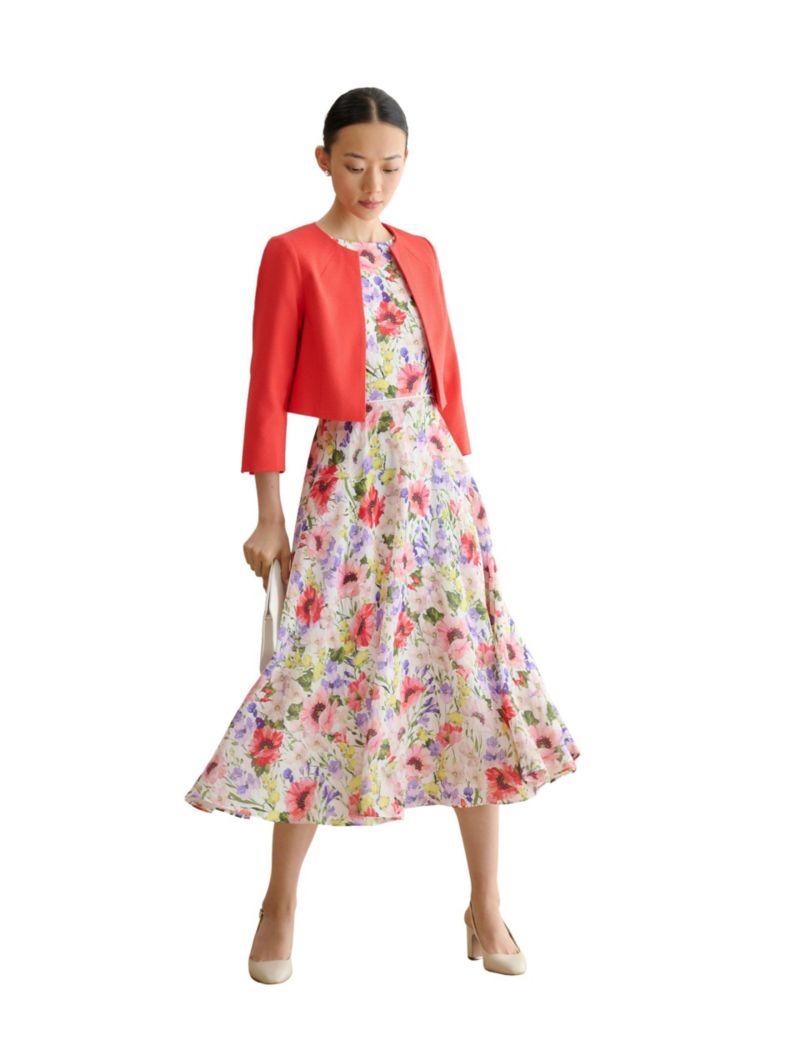 Women's Carly Floral Midi Dress