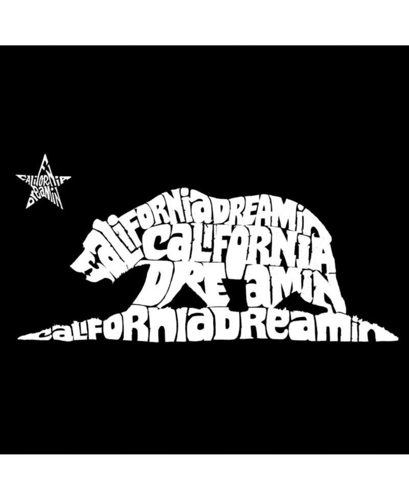 Men's Word Art - California Dreamin T-Shirt
