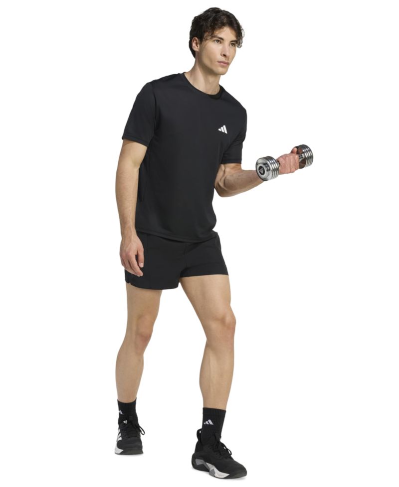Men's Workout Essential Base Crewneck T-Shirt