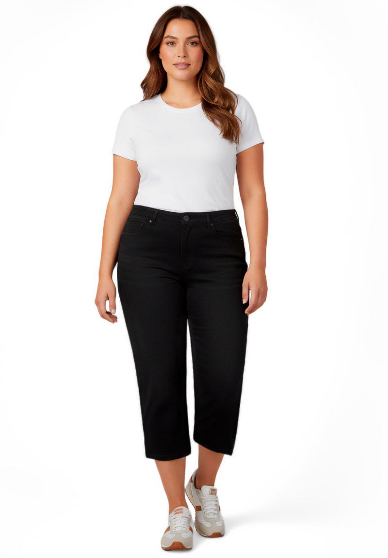 Women's Butter Denim Straight Crop
