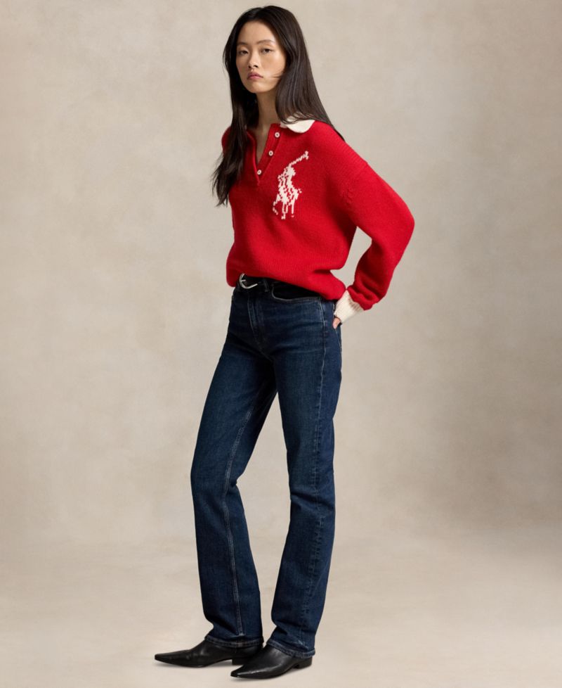 Women's Big Pony Rugby Sweater
