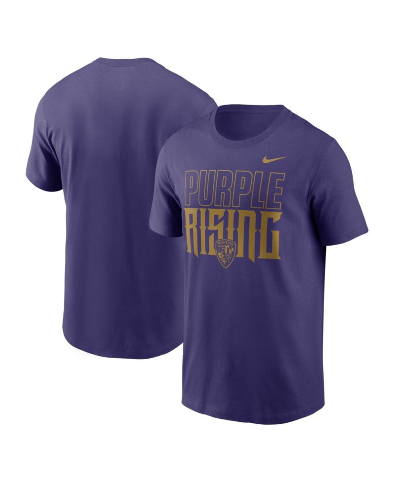 Men's Baltimore Ravens Pursuit Power Screen Print T-Shirt