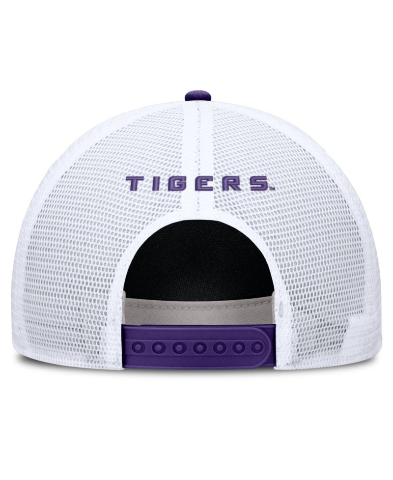 Men's and Women's Purple LSU Tigers 2026 On-Field Gameday Rope Trucker Adjustable Hat