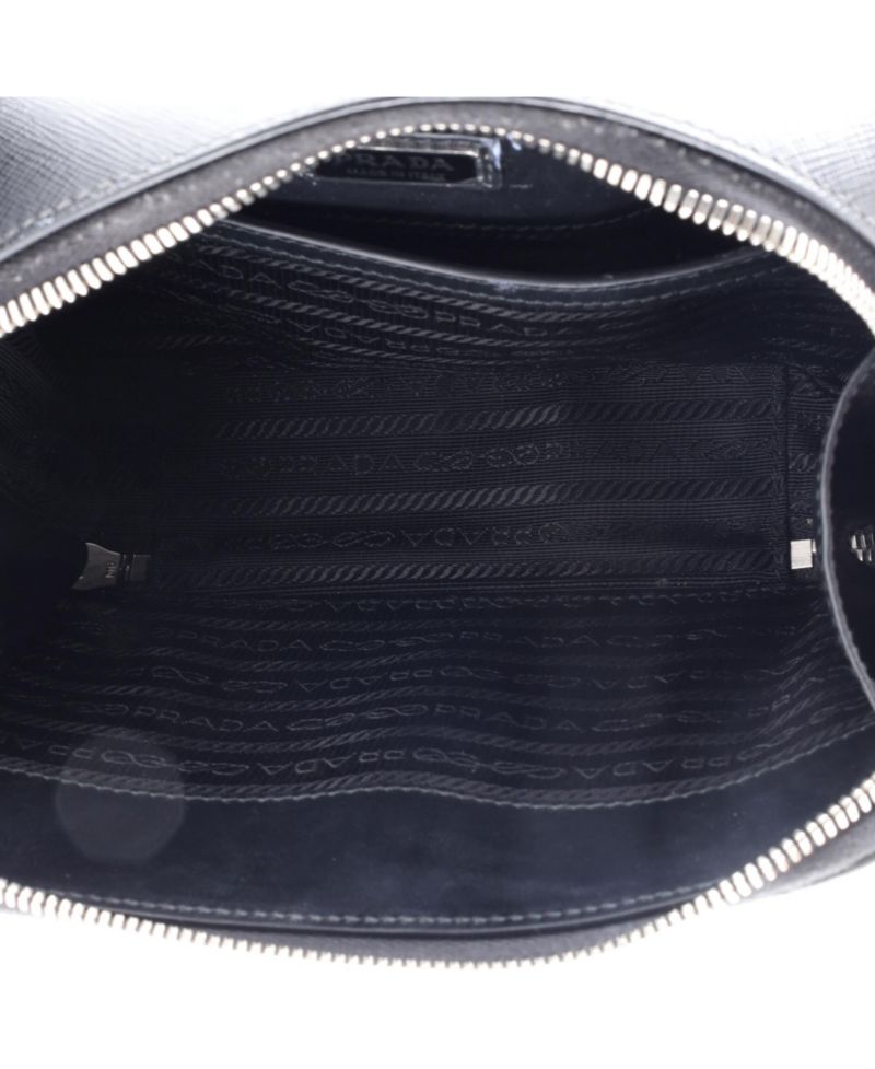Mini Brique Camera Crossbody Bag Saffiano Leather
