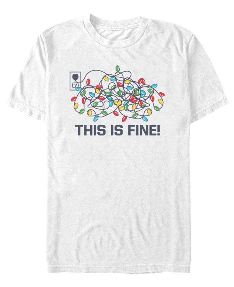 Men's It's Fine Graphic Short-Sleeve T-Shirt