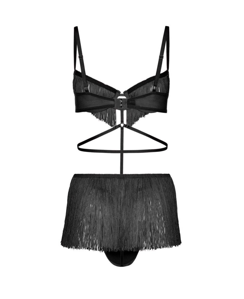 Plus Size Neveah Fringe Playsuit Lingerie