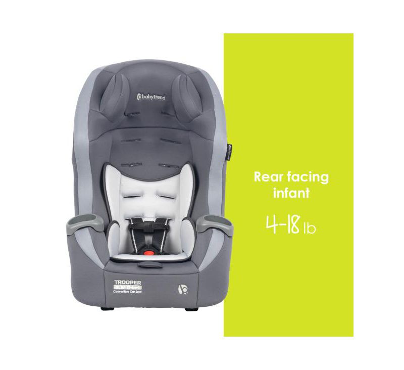Trooper SLIM 3-in-1 Convertible Car Seat with Side Impact Protection