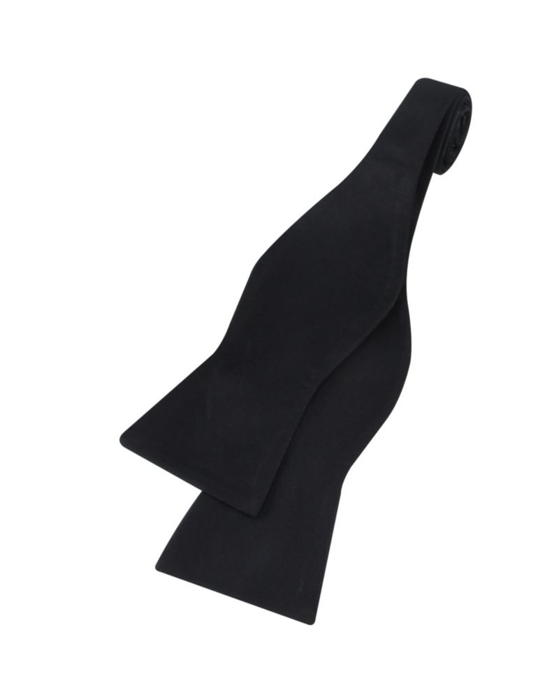 Men's Satin Solid Bow Tie