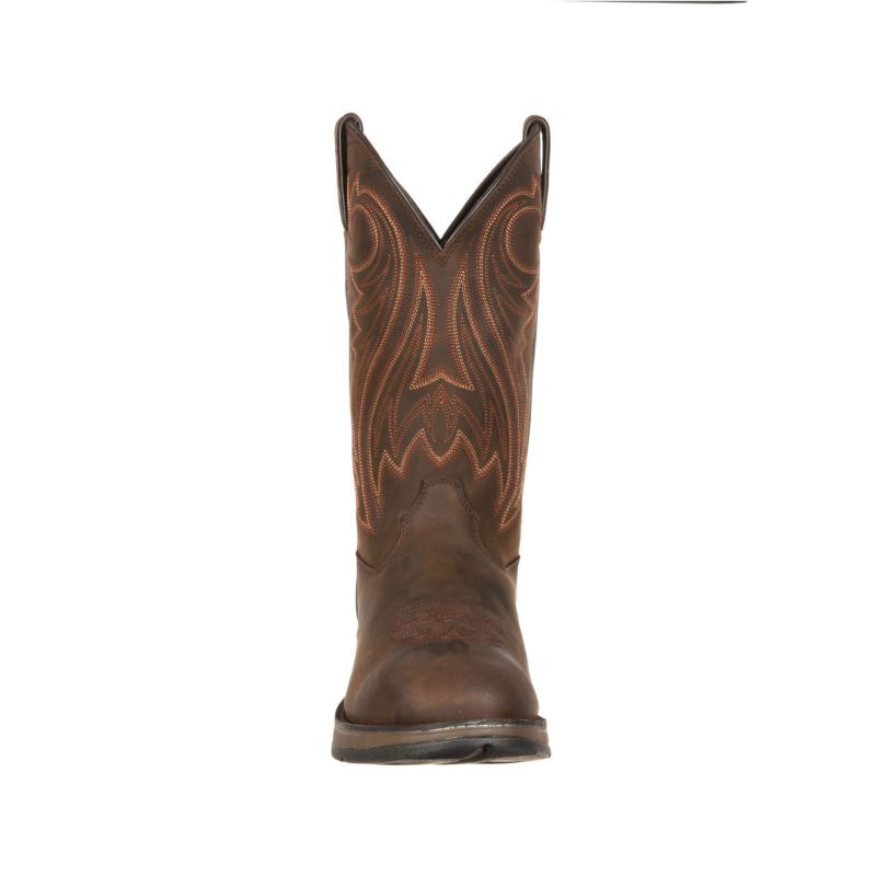 Men's Rebel by Chocolate Pull-On Western Boot