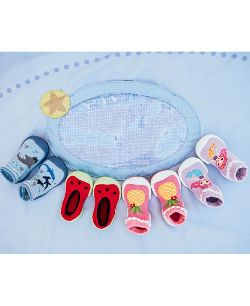 Baby Boys First Walk Sock Shoes Shark Tank