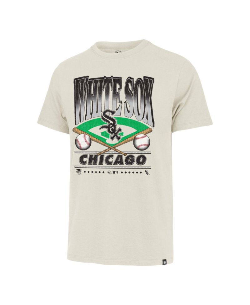 Men's Chicago White Sox Straight Shot Two Franklin Screen-Print Graphics Regular-Fit T-Shirt