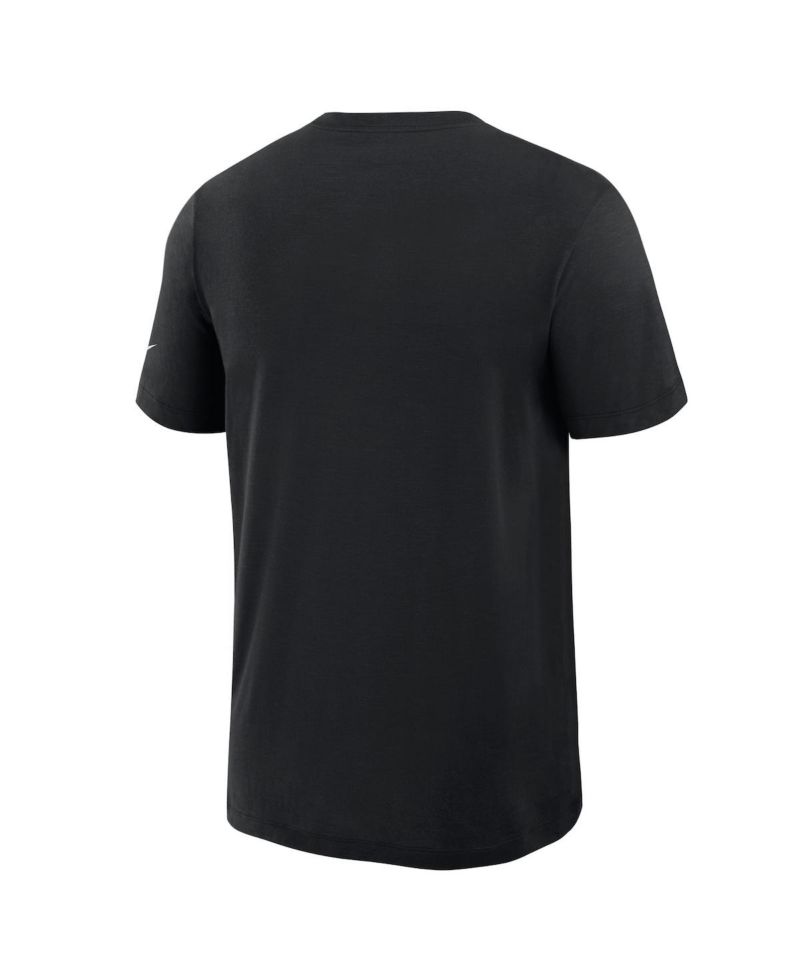 Nike Men's Black Pittsburgh Steelers Left End Run Slub Performance T-Shirt