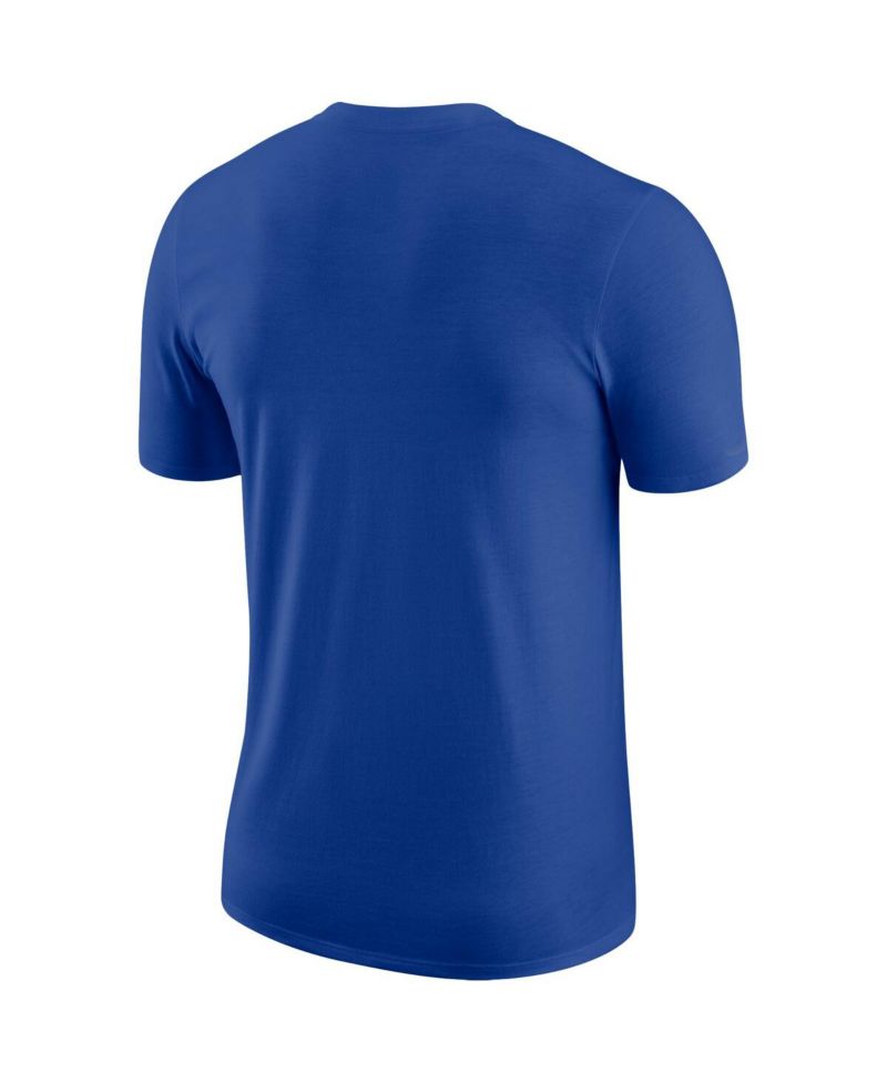 Men's Joel Embiid Royal Philadelphia 76ers Oversized Name and Number T-shirt