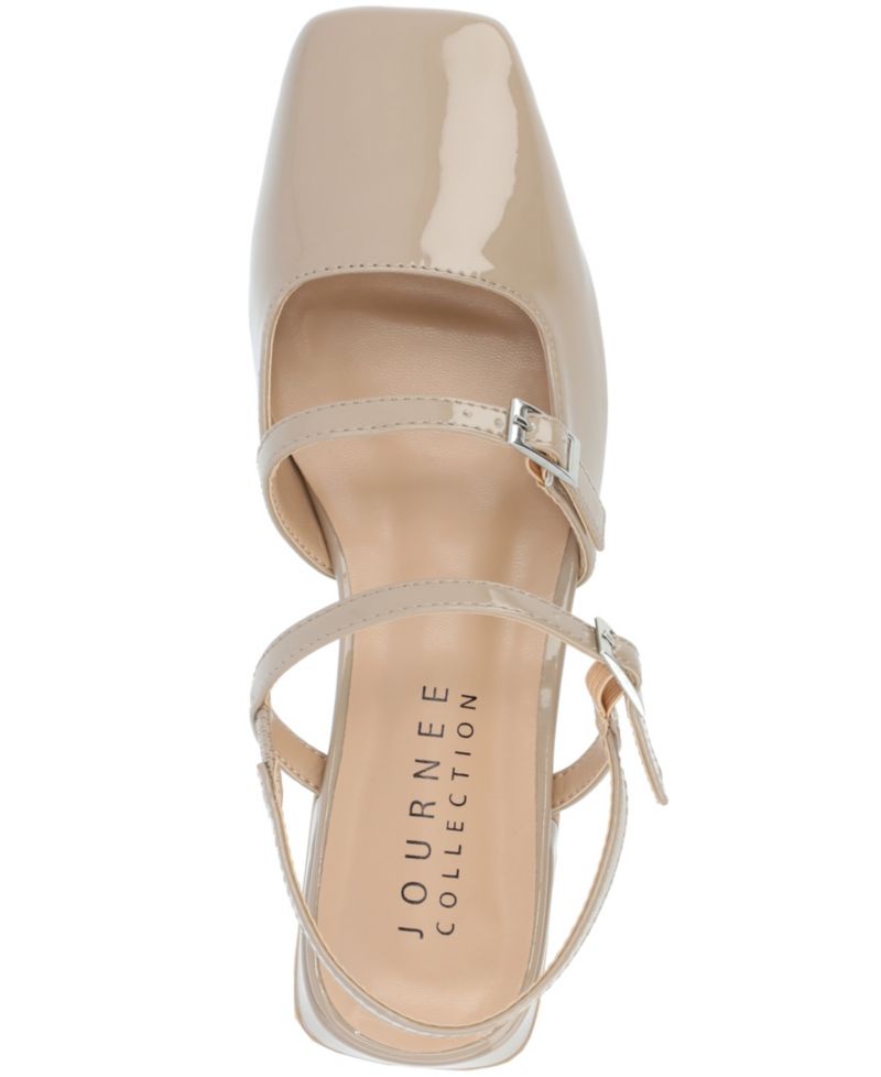 Women's Gretchenn Multi Strap Mary Jane Slingback Flats