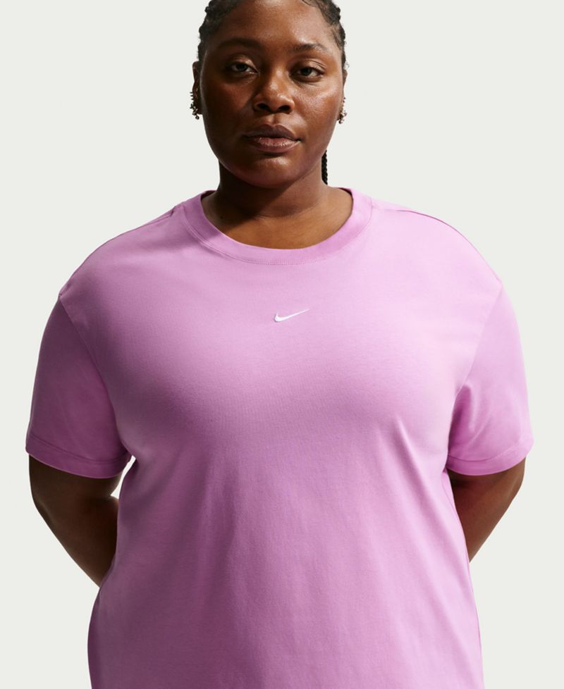 Plus Size Sportswear Crewneck T-Shirt