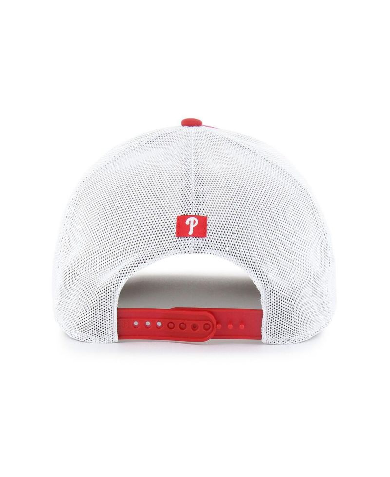 Men's Red/White Philadelphia Phillies Fairway Trucker Adjustable Hat