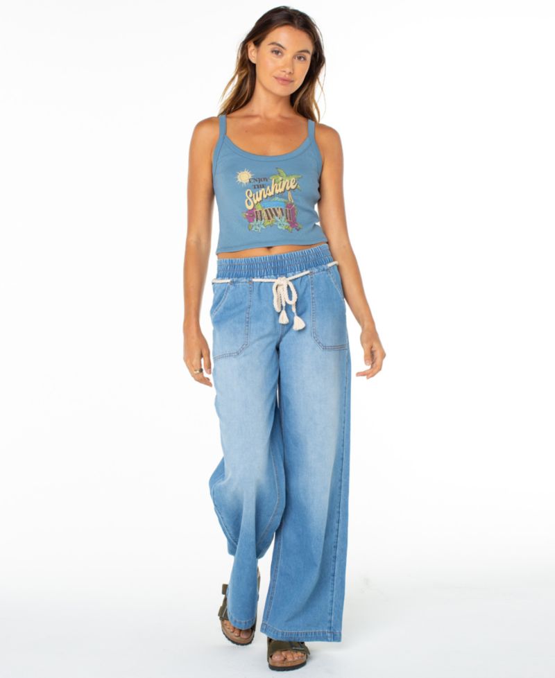 Women's Enjoy Sunshine Sleeveless Wanderer Tank Top