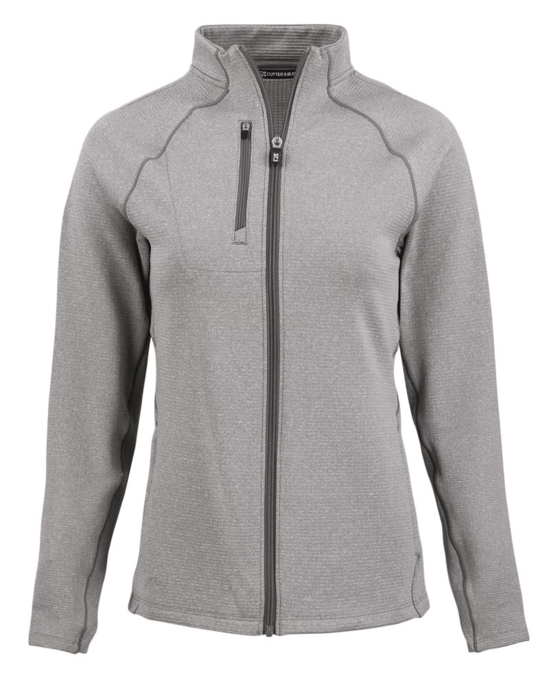 Women's Cutter and Buck Peshastin Fleece Recycled Full Zip Jacket