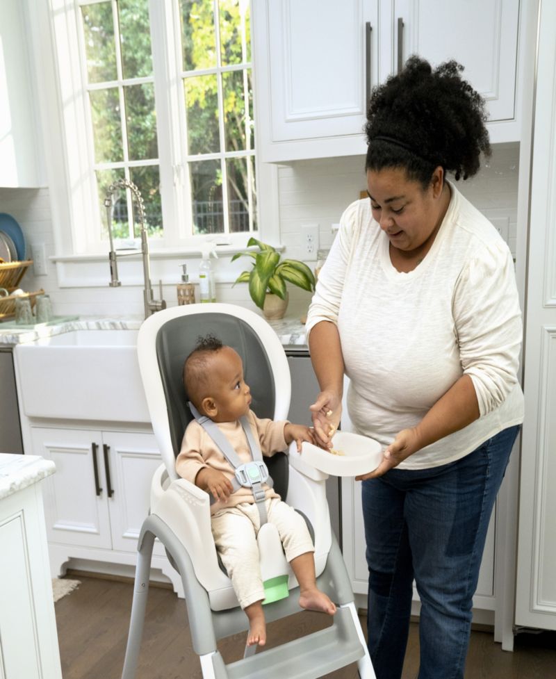 Full Course™ SmartClean™ 6-in-1 High Chair – Slate™