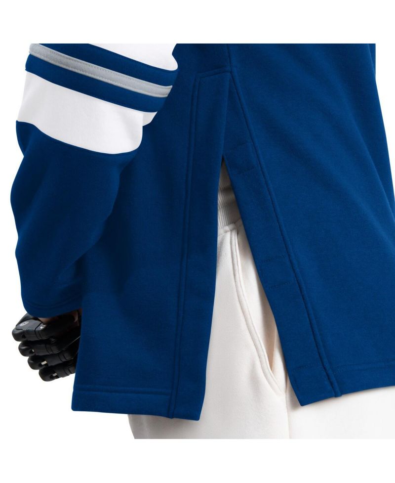 Men's Royal Indianapolis Colts Adaptive Lord Stanley Crewneck Sweatshirt