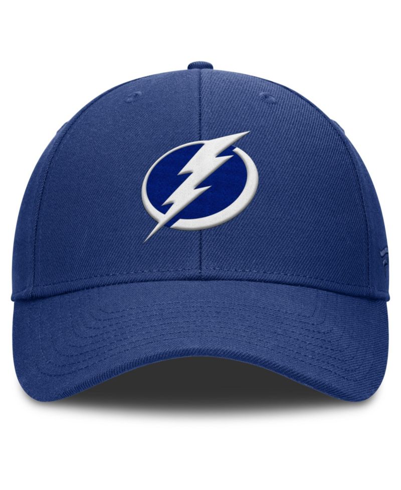 Men's Blue Tampa Bay Lightning Force Adjustable Hat