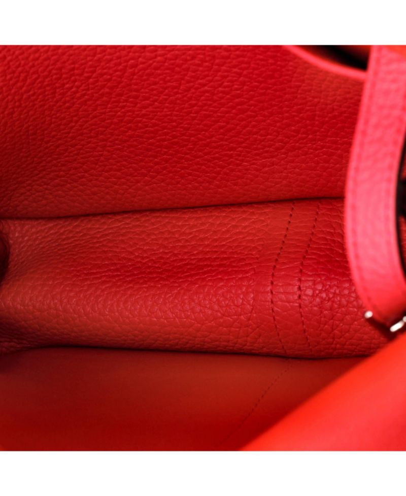 Pre-Owned Hermes 25 Halzan Bag Clemence