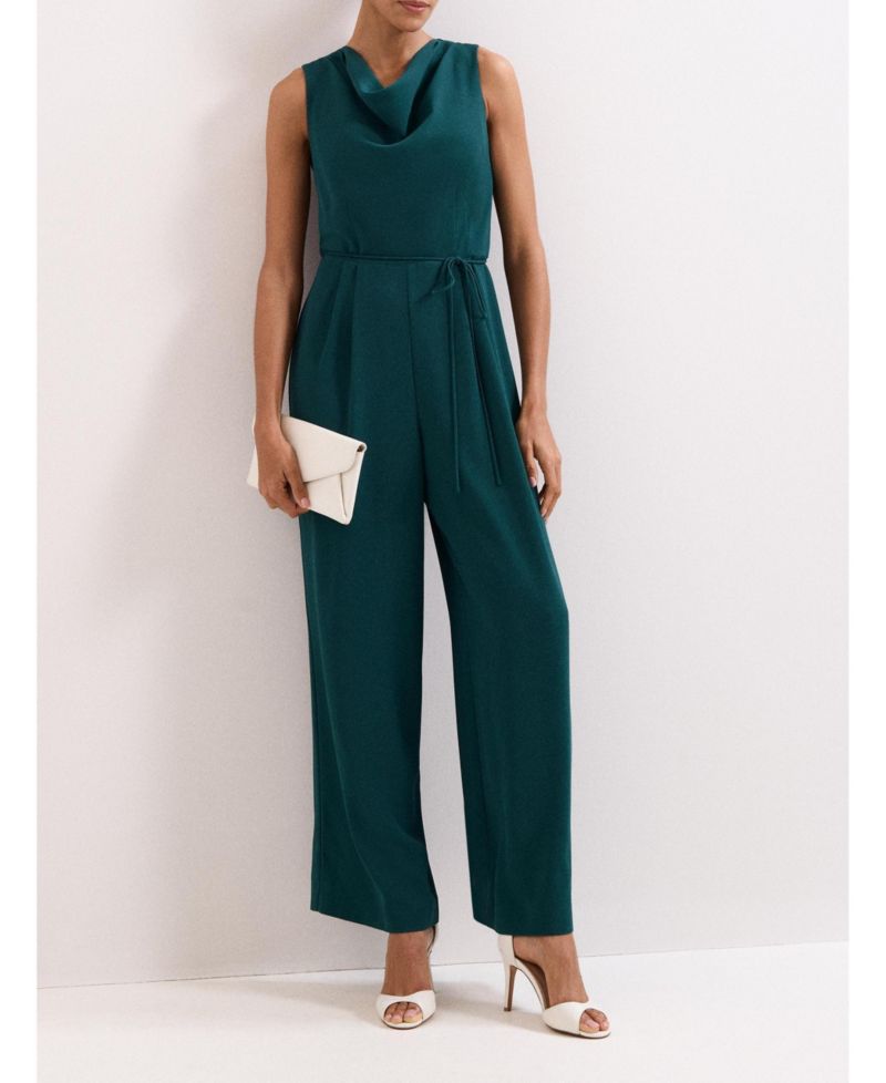 Women's Monique Cowl Neck Wide Leg Jumpsuit