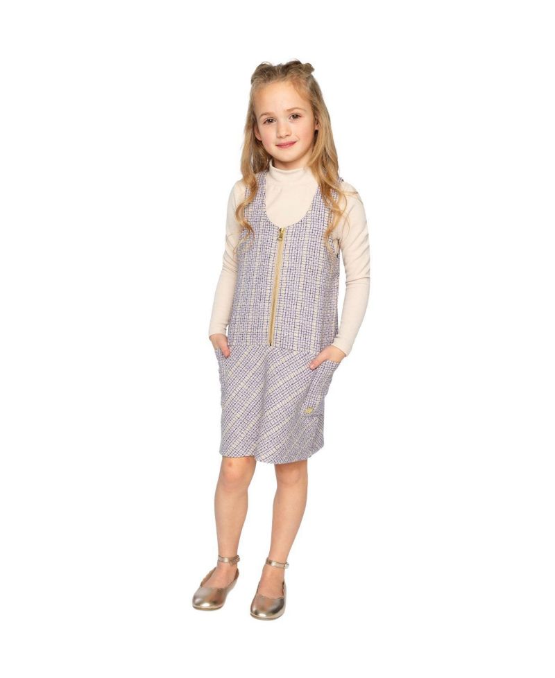 Big Girls 6-12 Jumper Checkered