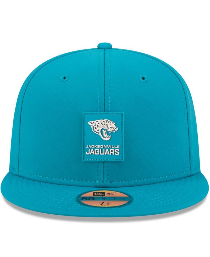 Men's Teal Jacksonville Jaguars 2025 Sideline 59FIFTY Fitted Hat