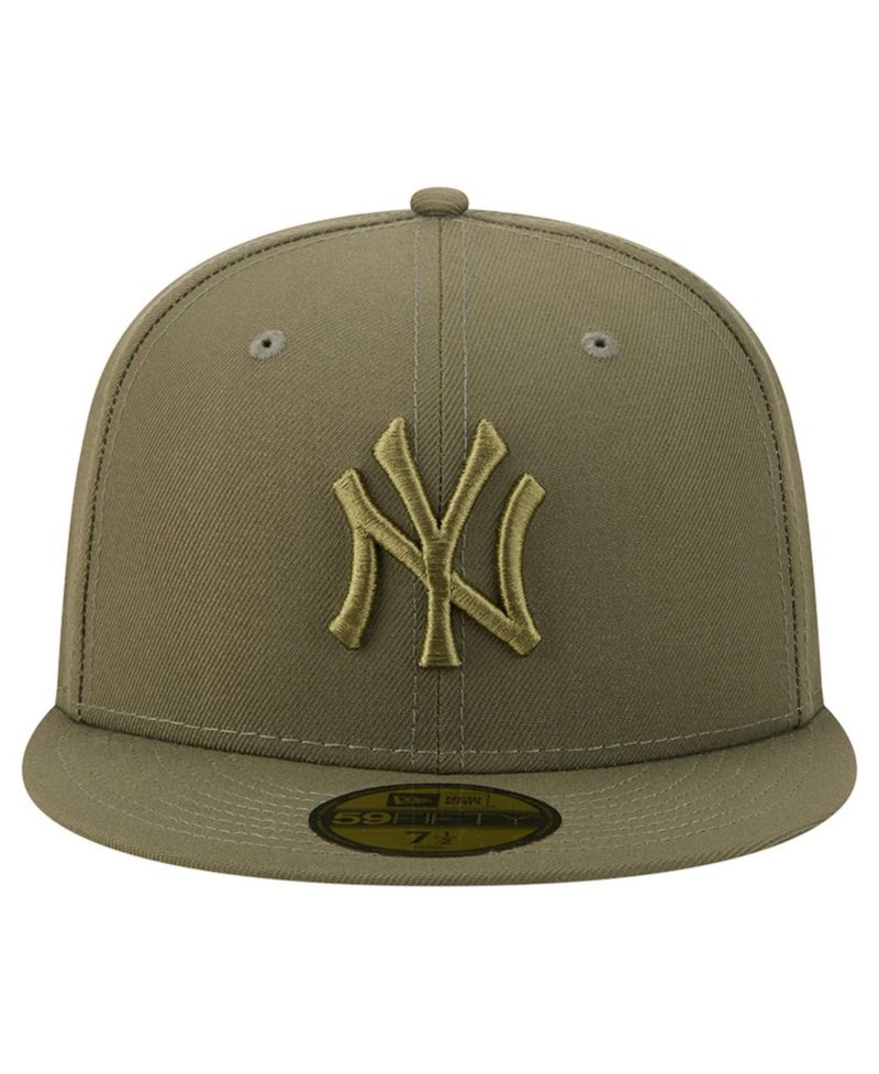 Men's Olive New York Yankees Color Pack 59FIFTY Fitted Hat
