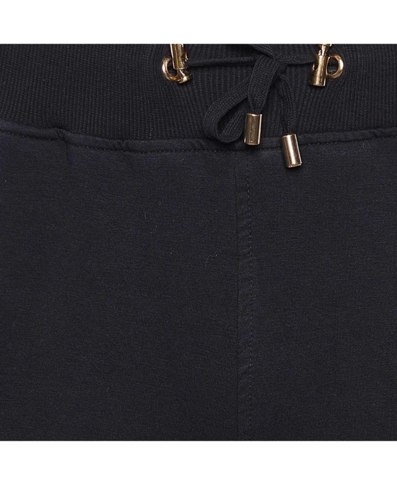 Balmain Women's Mid-Rise Logo-Print Joggers
