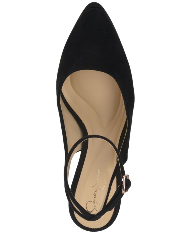 Women's Nelica Platform Ankle-Wrap Pumps