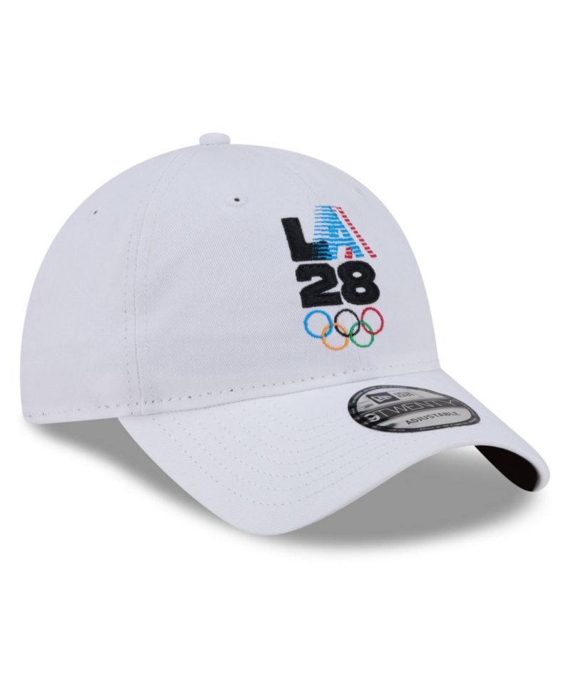 Men's White LA28 9TWENTY Adjustable Hat