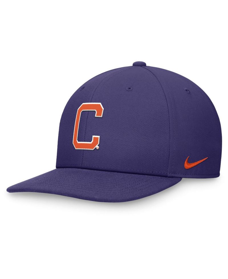 Men's Purple Clemson Tigers Primetime Pro Snapback Hat