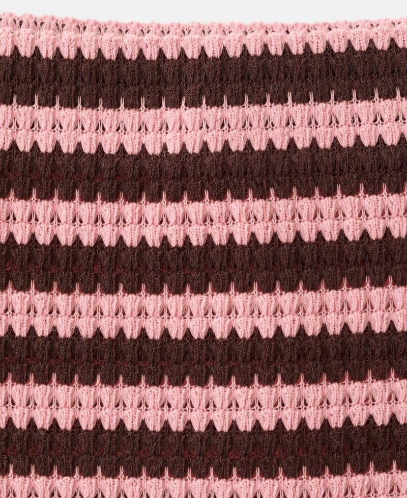 Women's Striped Knitted Skirt