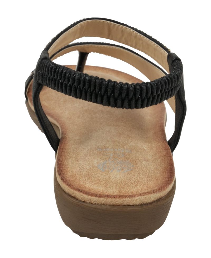 Women's Reille Jeweled Asymmetrical Flat Sandals