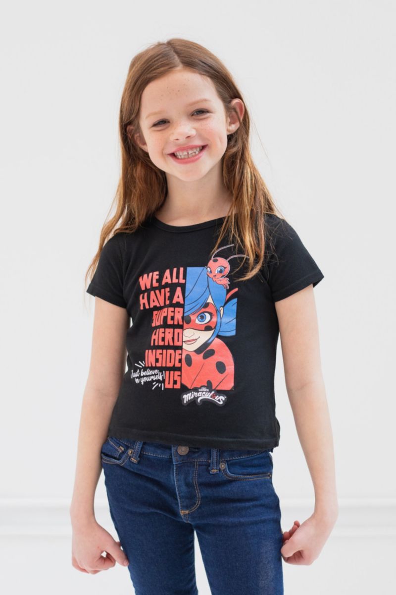 Girls' (5-20) Ladybug 2-Pack T-Shirts