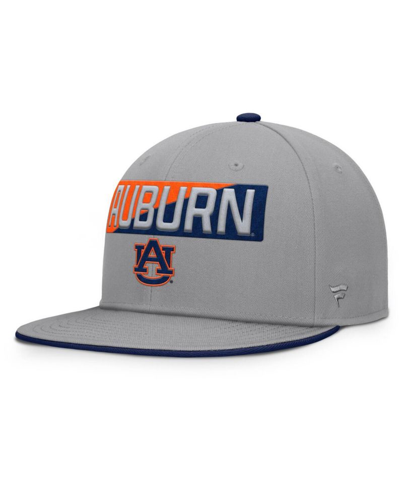 Men's Gray Auburn Tigers Duo Snapback Hat