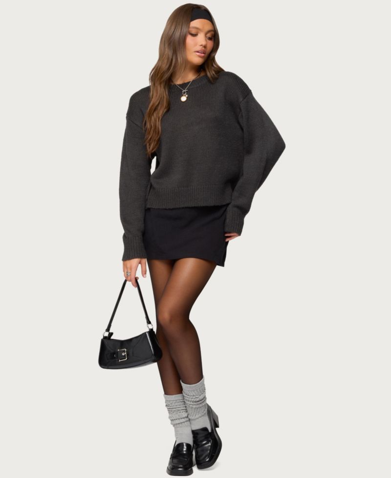 Womens Kyrah Oversized Knit Sweater