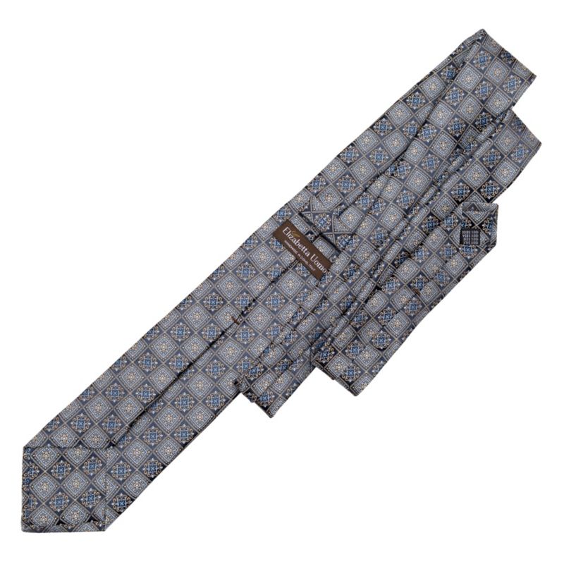 Big & Tall De Sica- Silk Jacquard Tie for Men