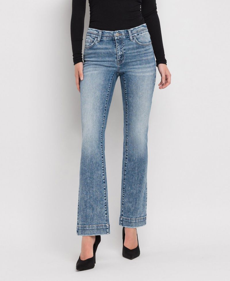 Women's Mid Rise Bootcut Jeans