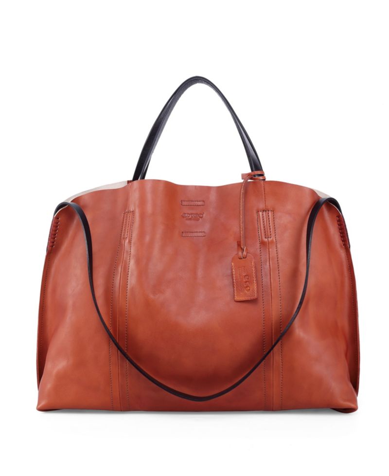 Forest Island Extra-Large Leather Tote Bag