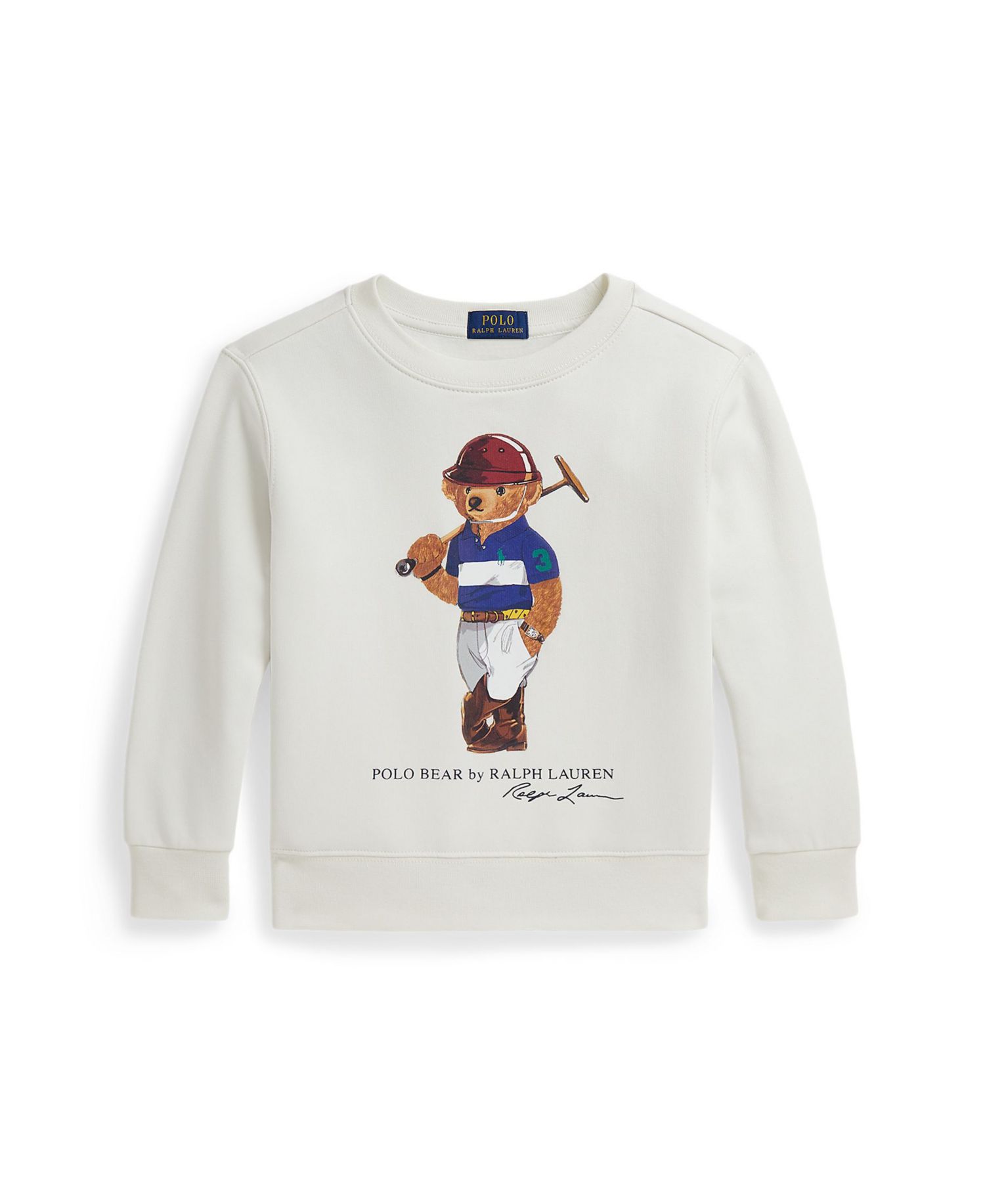Флисовая толстовка Polo Bear для мальчиков 2-7 лет