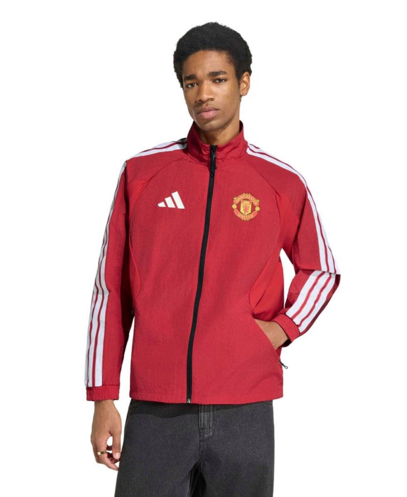 Men's Red Manchester United 2026 Full-Zip Anthem Jacket