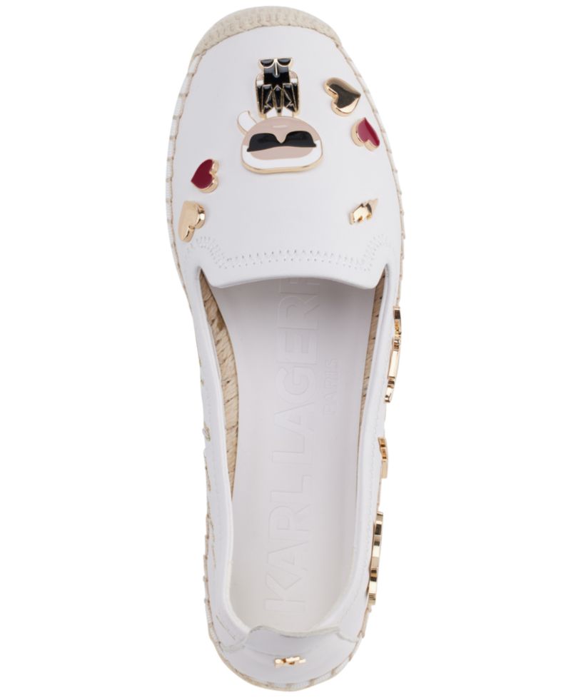 Women's Michaela Embellished Slip-On Espadrille Flats