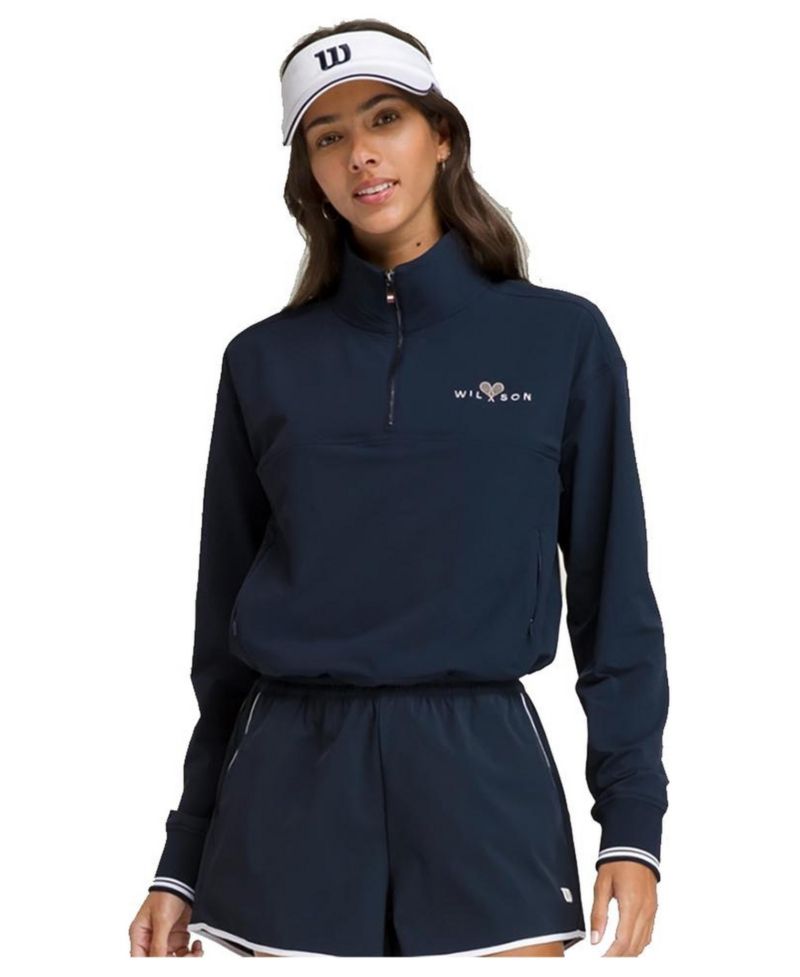 Women's Davenport Woven Tennis Pullover